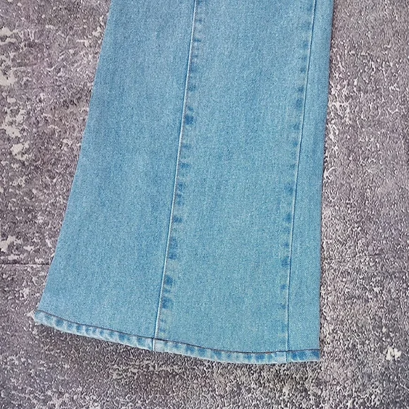 Vintage Hollywood Fared Dernim Jeans - Picture 10 of 10